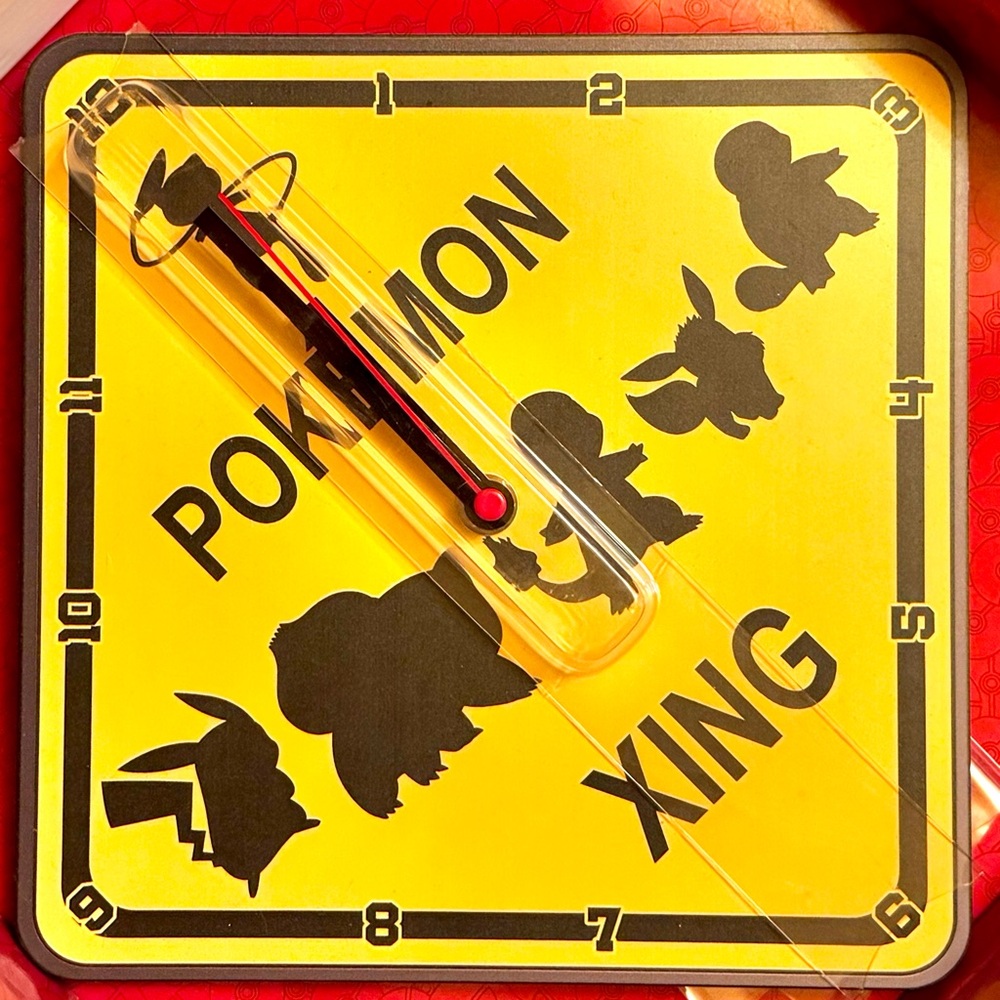 NIB Pokémon Wall Clock by Accutime